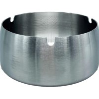 Large  Metal  Heavy  Round  Ashtray 245g